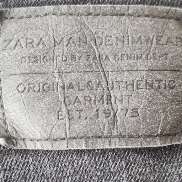 Zara Man Denimwear - popular black, distressed - Picture 4 of 5